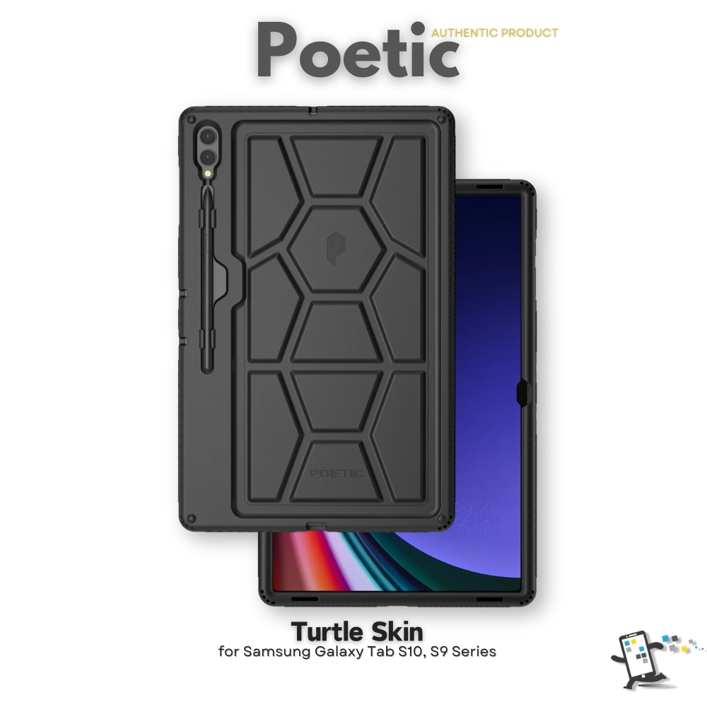 Poetic Turtleskin for Galaxy Tab S10,S9 Series เคสสำหรับ Samsung Galaxy Tab S9, S9 Plus, S9 FE, S9 FE Plus และ S9 Ultra