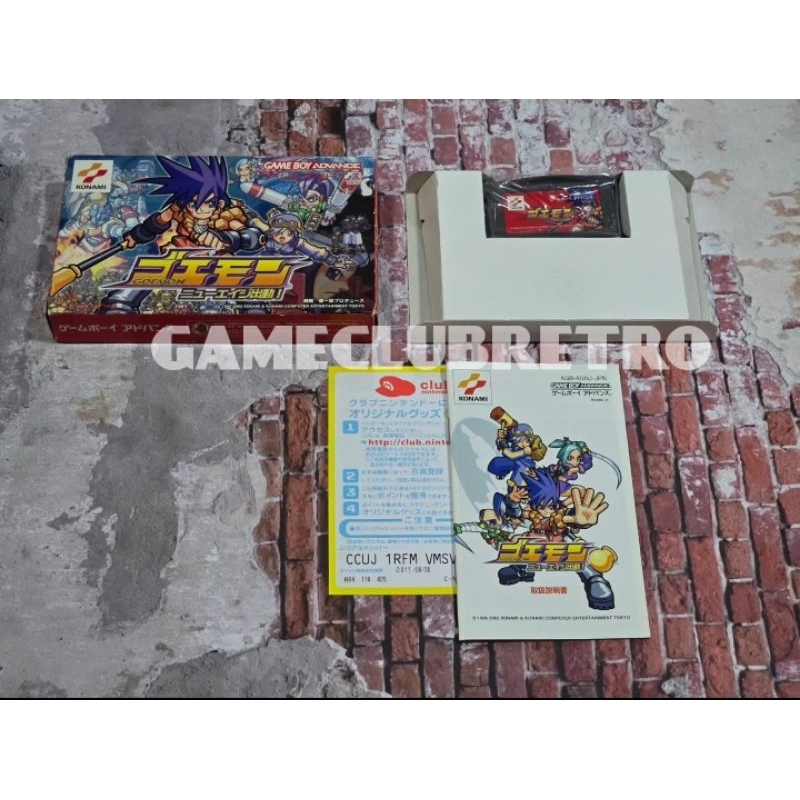 Goemon new age shutsudou Gameboy Advance