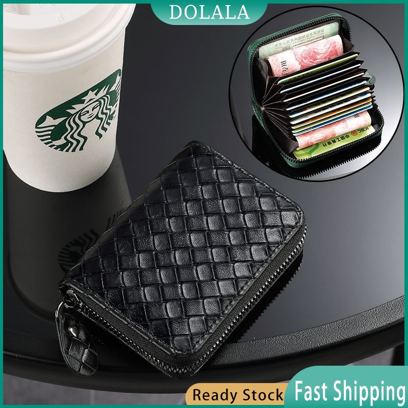 RFID Blocking Credit Card Holder Wallet with 18 Card Slots and 2 Cash Slots - Stylish PU Leather Card Holder