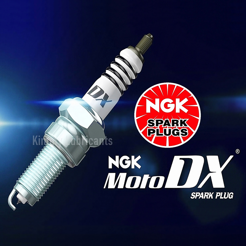 หัวเทียนเข็ม Ruthenium NGK Moto DX สำหรับรถมอเตอร์ไซค์ (ราคาต่อ 1 หัว)