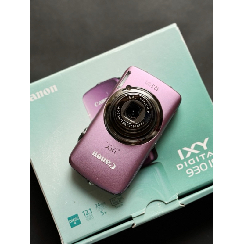 Canon Ixy 930IS pink full box