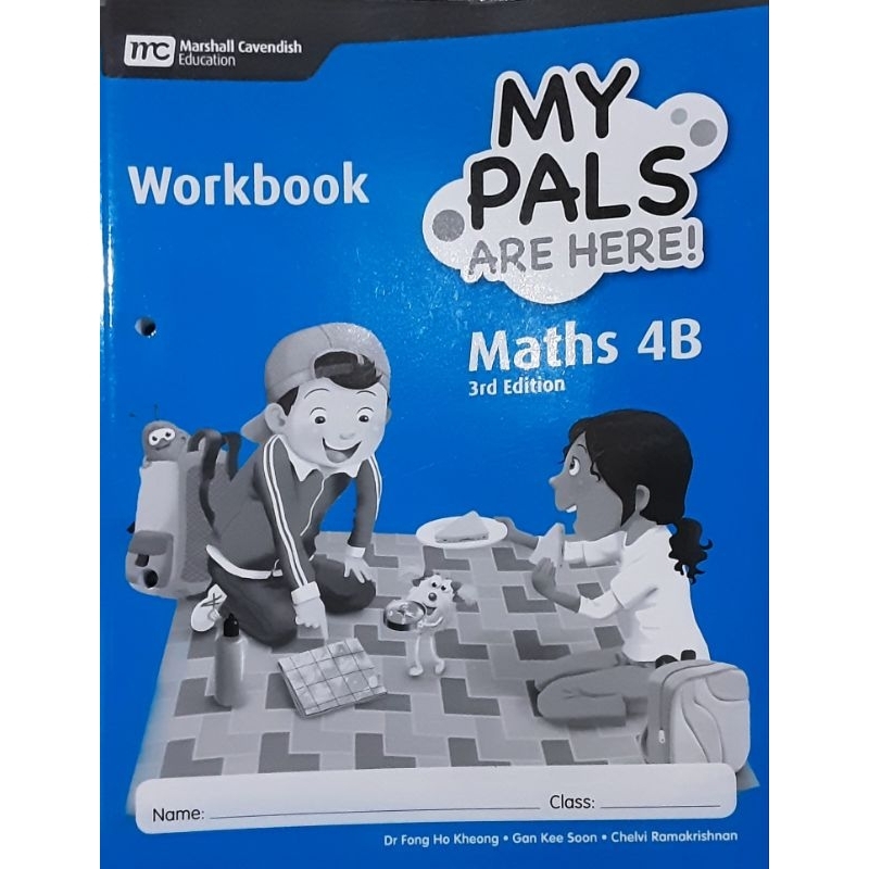 My Pals Are Here! Maths #แบบฝึกหัดวิชาคณิตศาสตร์ ชั้นป.4# หลักสูตรสิงคโปร์