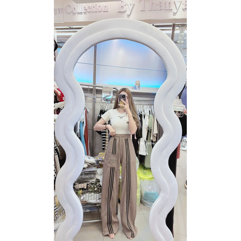 คอลใหม่ ห้ามพลาด สวยจึ้งงงงง แพทเทริน คือปังสุดๆ เซท2ชิ้น ผ้าเด้งหนานุ่ม ทั้งเสื้อและกางเกงใส่สบาย