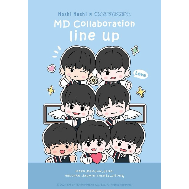 Moshi Moshi x NCT Dream MD Collaboration