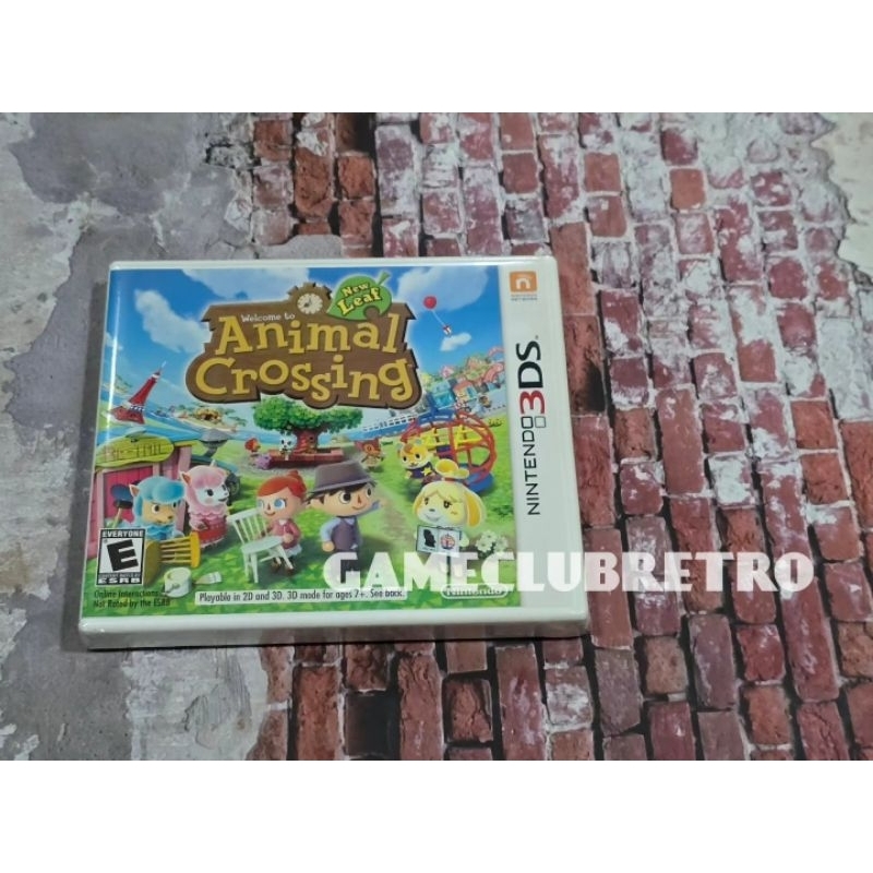 Animal Crossing New Leaf Brand New มือ 1  Nintendo 3DS