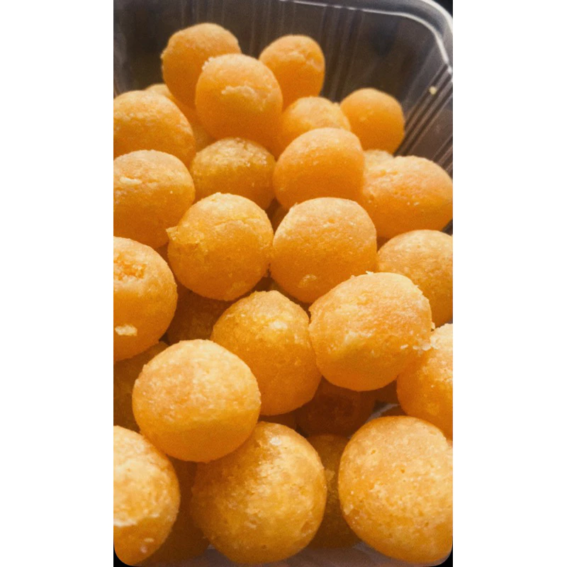 ทองหยอดแห้ง หรือ ทองหยอดกรอบ 250 กรัม ขนมหวาน เมืองเพชรบุรี