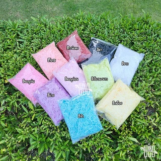กระดาษฝอย กระดาษฝอยกันกระแทก 30 กรัม 100 กรัม นุ่มฟู กระดาษฝอยสี