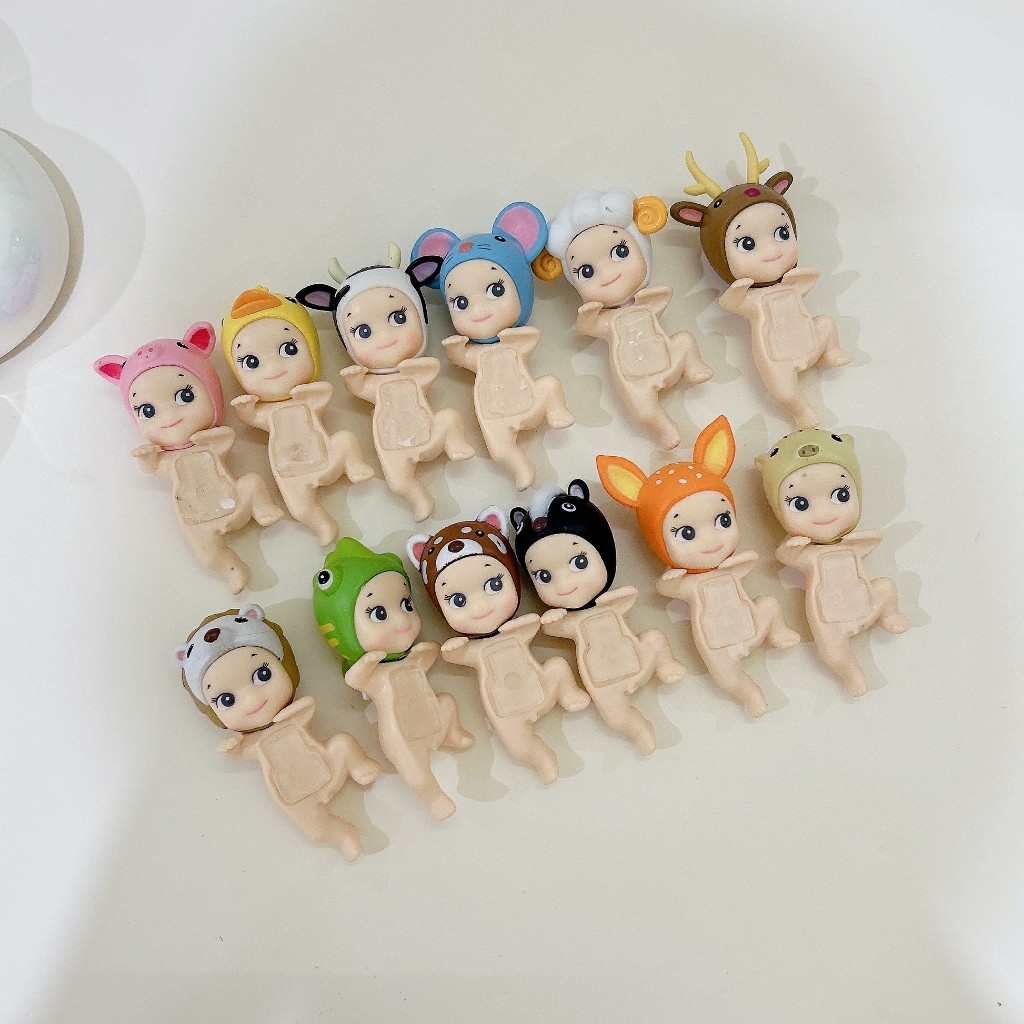 【 กล่องส้มใหม่ 】การ์ตูนเกาะ ติดมือถือ เกาะโทรศัพท์ เกาะได้ทุกแบบ สไตล์ตุ๊กตา กล่องเหลือง1จุ่ม