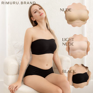 RIMURU รุ่น YOSHI BRA บราเกาะอกเจลลี่ เกาะแน่น ไม่ปีนเต้า ไม่หลุด ไร้ขอบ ไร้โครง เต็มคัพ ใส่สบาย