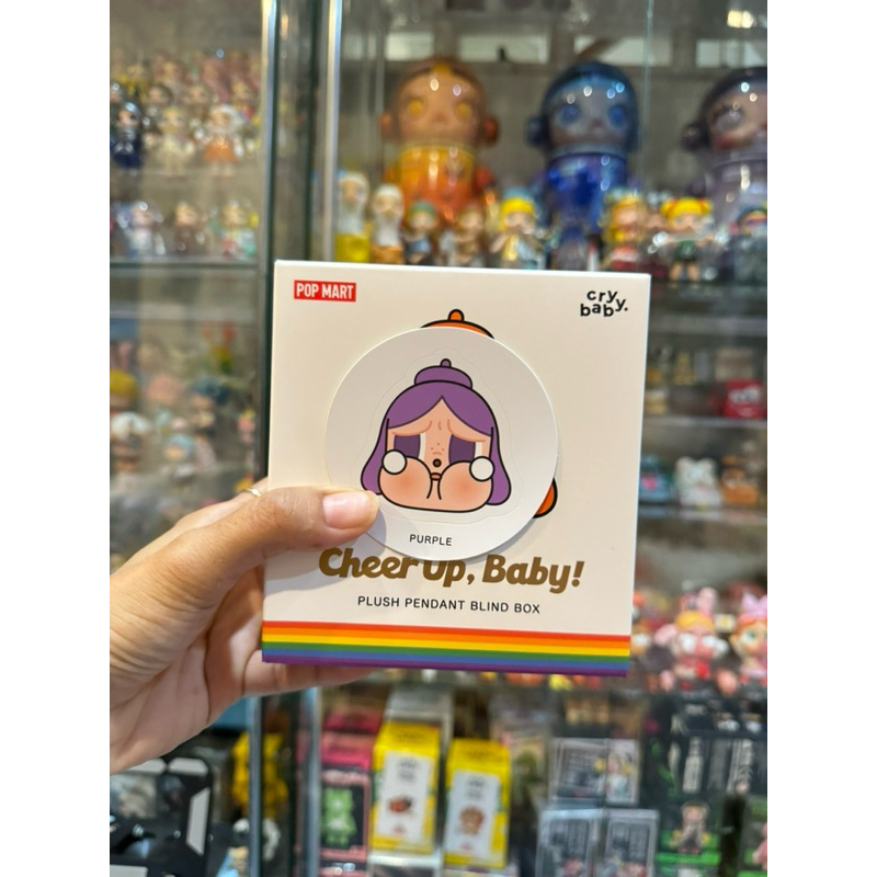 เช็คการ์ด CRYBABY CHEER UP, BABY! SERIES-Plush Pendant Blind Box