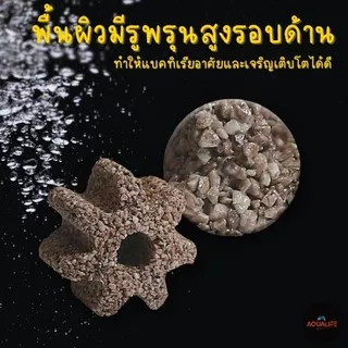 วัสดุกรองฟันเฟืองจิ๋ว พร้อมถุงใส่ 1.0Kg