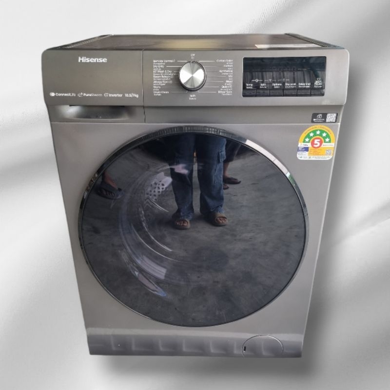 เครื่องซักผ้า Hisense ซักและอบ 2 in 1 WD3Q1043BT