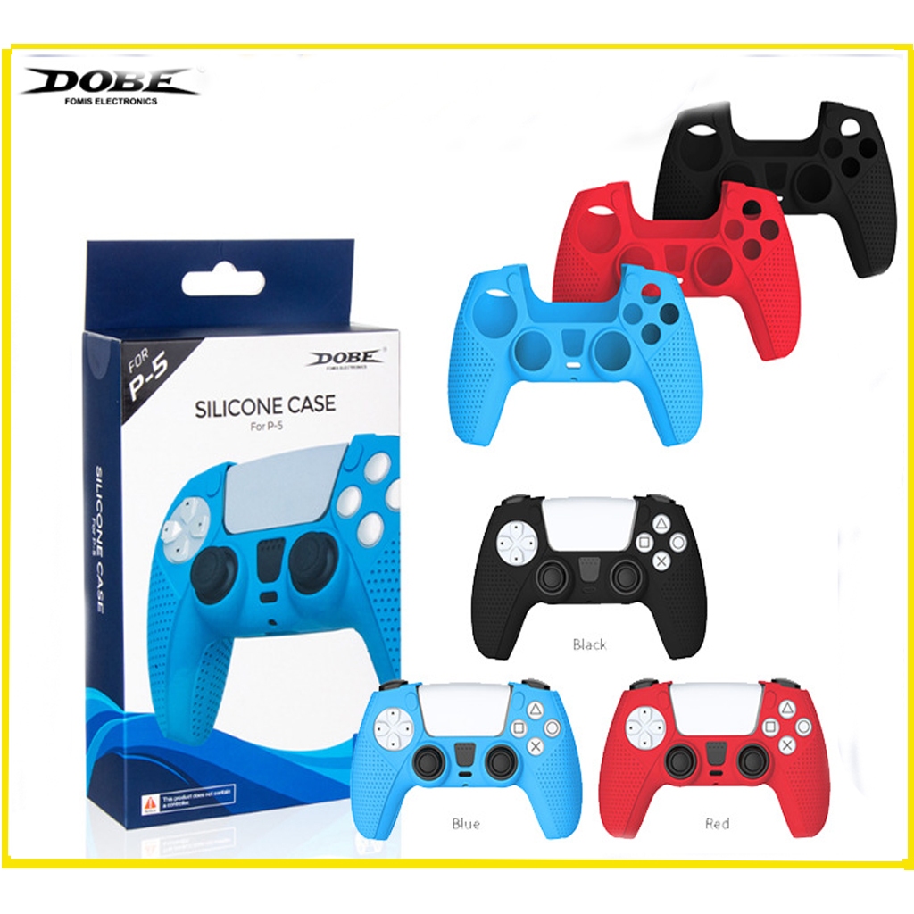 DOBE ซิลิโคนจอย Ps5 controller silicone case สำหรับจอย PS5เพิ่มความถนัดเวลาเล่นเกมส์ ไม่ลื่นมือ