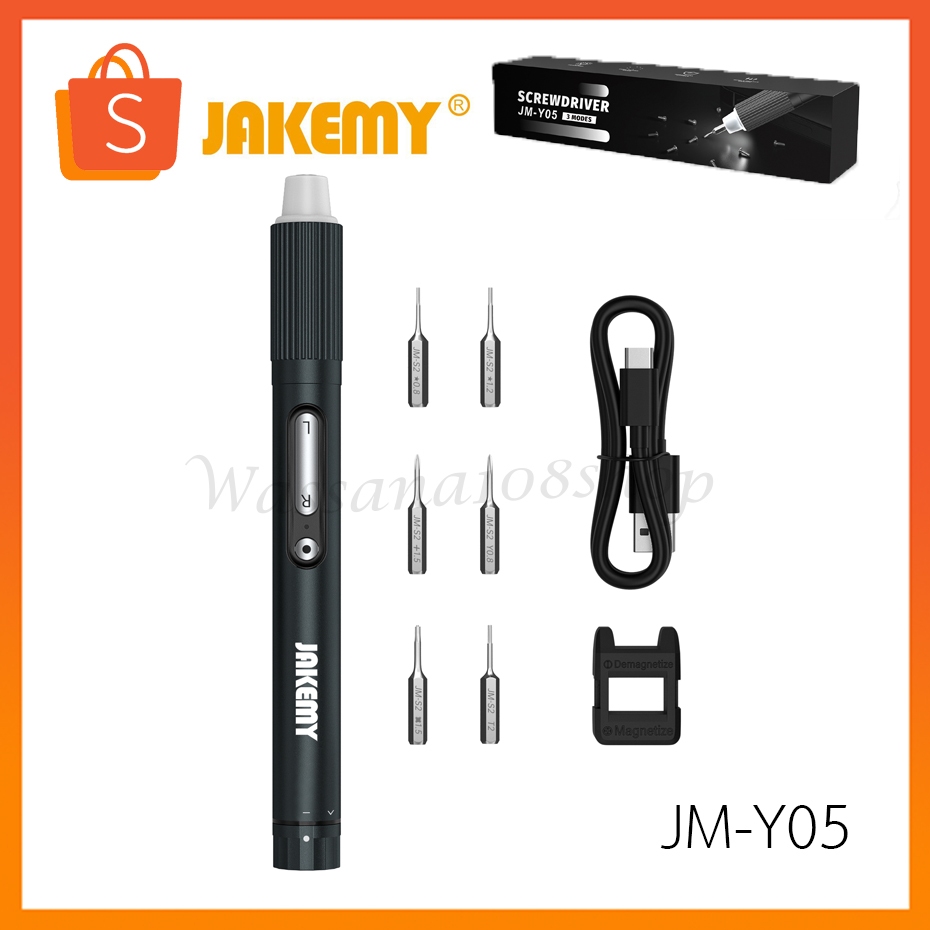 JAKEMY JM-Y05 Electric Screwdriver Toolbox 9 in 1 Dual Dynamics แจ็คกีมี ไขควงไฟฟ้าขนาดเล็ก
