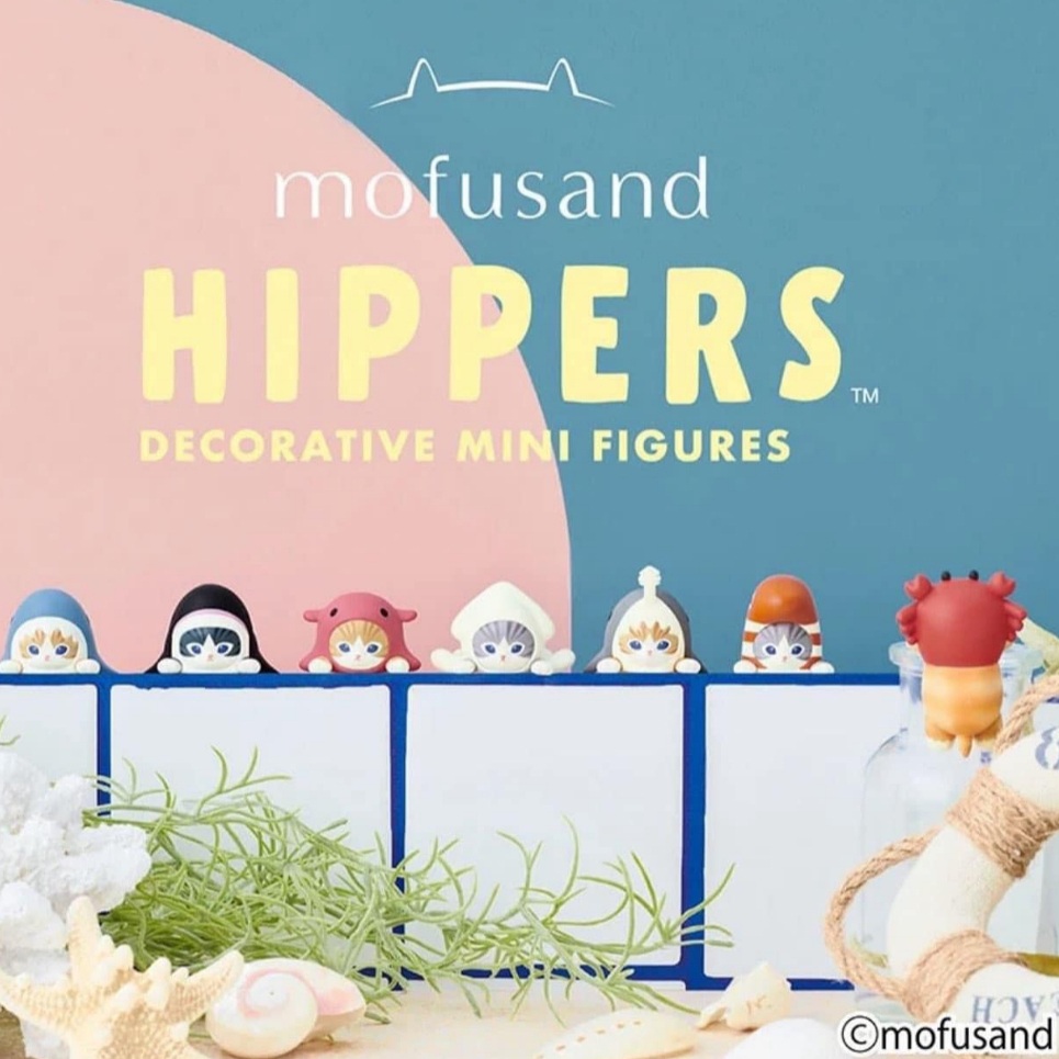 [พร้อมส่ง] 🦈 Sonny Angel x Mofusand Hipper กล่องสุ่ม ตัวติดโทรศัพท์