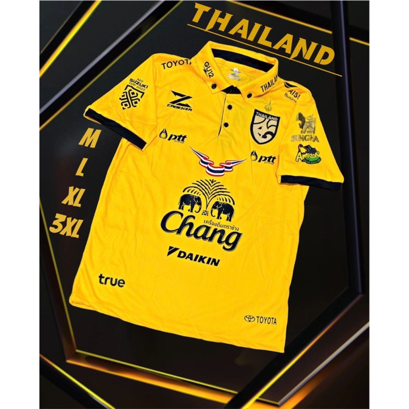 เสื้อฟุตบอลเสื้อกีฬา ไม่มีกางเกงผ้านิ่มเย็นใส่สบายขนาดไซร้M L XL 3xL