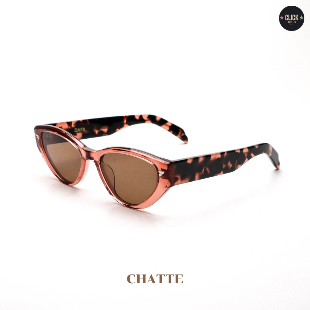 แว่นกันแดด Dafa รุ่น Chatte Sun Click glasses