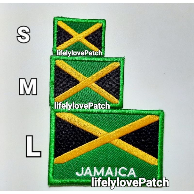 อาร์มธงชาติJamica🇹🇭 สินค้าไทย งานตรงปก 📛 สินค้าพร้อมส่ง อาร์มธงชาติจาไมก้า ตัวรีดติดเสื้อ หมวก กระเป