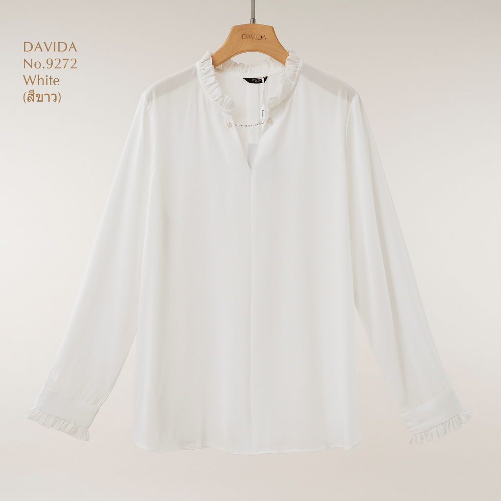 เสื้อเชิ้ตแขนยาว DAVIDA #9272