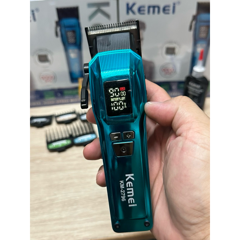 ปัตตาเลี่ยน Kemei km-2796 มีฟันตัดให้2ชุด เฟด กับเปิดทรง