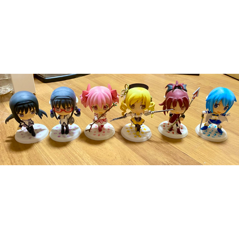 (Sale❗️1,400฿) ichiban Kuji Kyun-Chara World Mahou Shoujo Madoka★Magica (6ตัว/อ่านรายละเอียดก่อนสั่ง