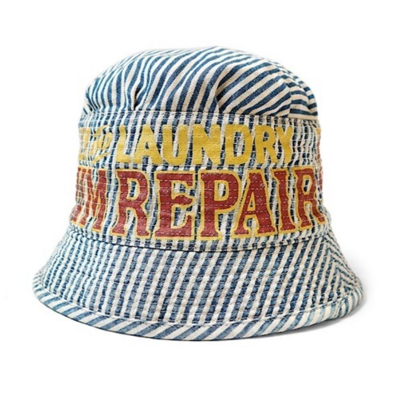 PREORDER NEW !!! KAPITAL 10OZ DENIM HICKORY LAUNDRY HAT