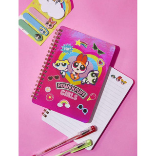 สมุดโน้ตพิมพ์ลายพาวเวอร์พัพเกิร์ล💗 POWERPUFF GIRLS สินค้าใหม…