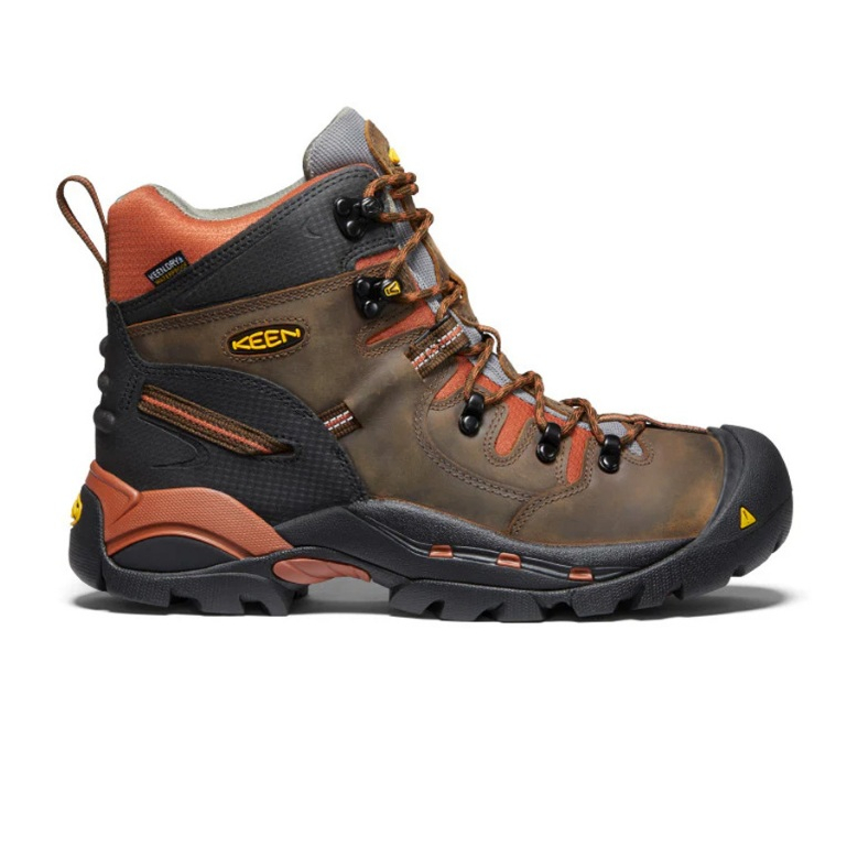 [ลด30% เก็บโค้ด 2509FASHDD]Keen Men's Pittsburgh 6" Waterproof Boot - WIDE (Soft Toe) หน้ากว้าง รองเท้าทำงาน เดินป่า คีน