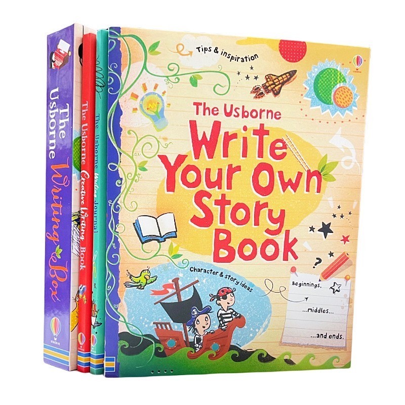Usborne Writing Box ฝึกเขียนแบบเด็กยุคใหม่ ที่เด็กๆจะได้ แสดงไอเดียของตัวเอง