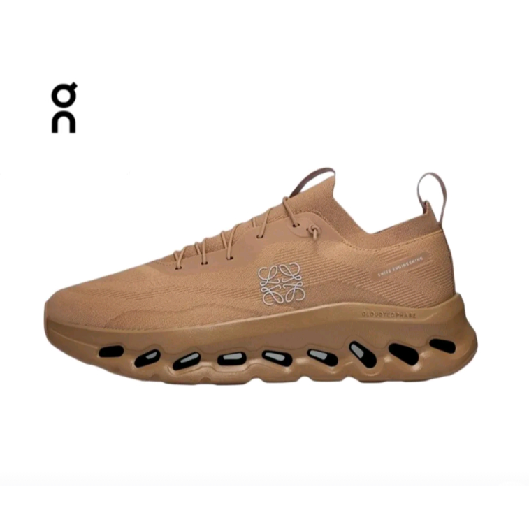 LOEWEx On Cloudtilt Comfortable and versatile non-slip wear-resistant low-top running shoes Brown