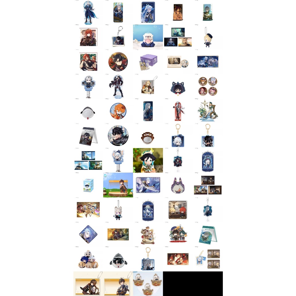 พร้อมส่งจากไทย ของ Genshin Impact (ออฟฟิเชียลแท้)พร้อมส่งมีของในไทย