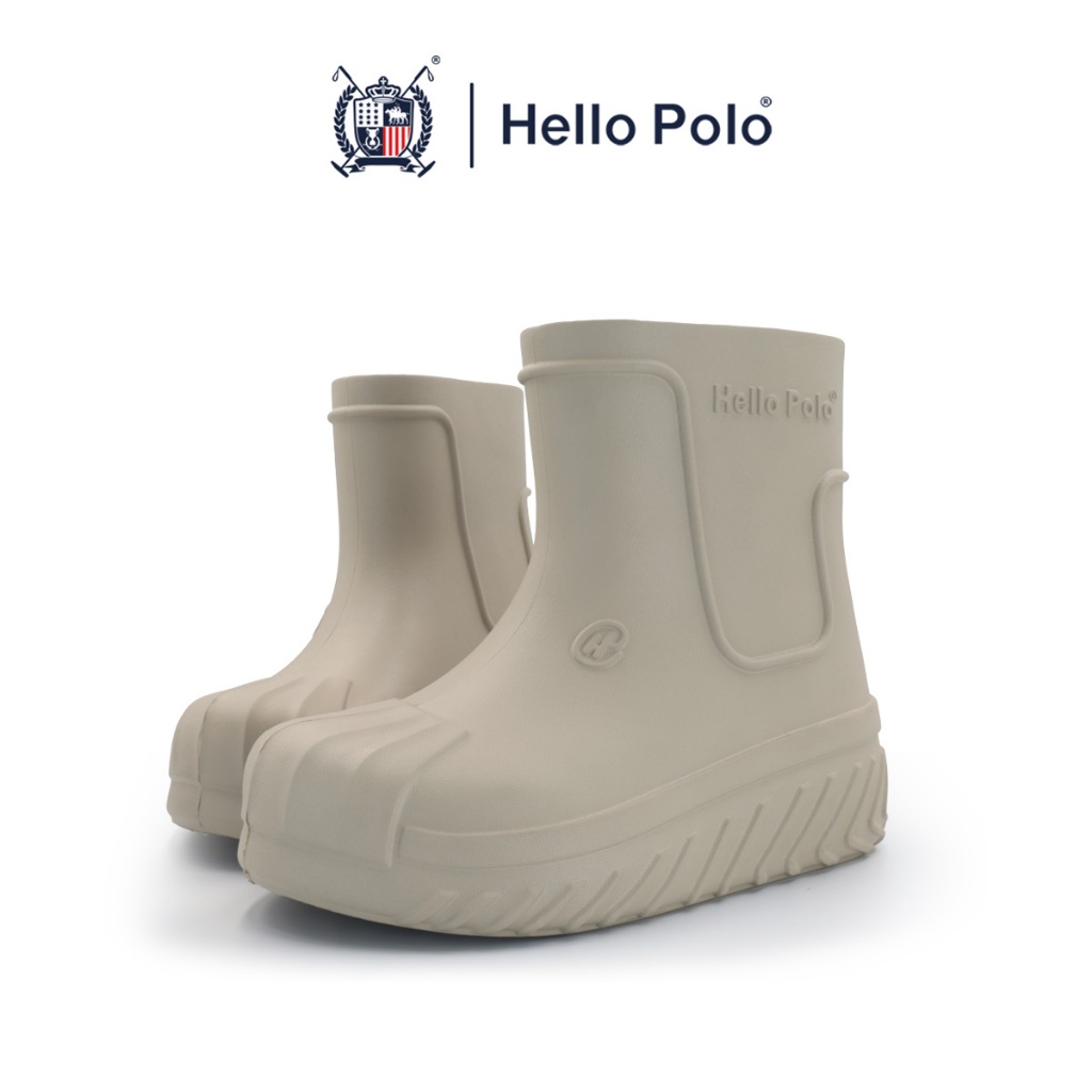 Hello Polo รองเท้าบูท EVA พื้นหนานุ่ม เสริมส้นสูง 4 CM. กันน้ำ HP8029 แฟชั่นผู้หญิง Size 36 - 41