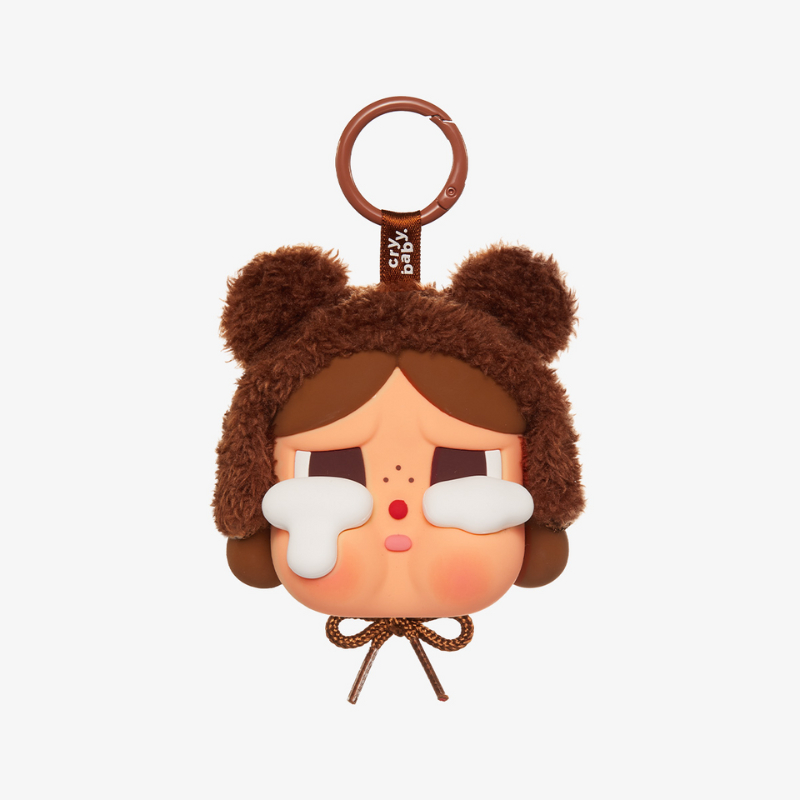 🔥โค้ดแฟชั่นลด30%🔥พร้อมส่งในไทย🔥Popmart ของแท้  CRYBABY Crying Again Series-Earphone Case พวงกุญแจ
