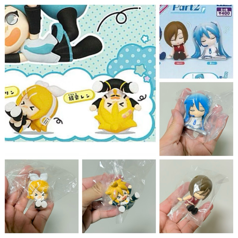 (งานแท้ สินค้ามือสองโกดังญี่ปุ่น) โมเดล gachapon กาชาปอง มิกุ Hatsune Miku Suttenkororin Figure