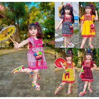 ชุดเด็กดอยน่ารักๆ มีตั้งแต่ อายุ 1-10ปี /สินค้ามีพร้อมส่ง