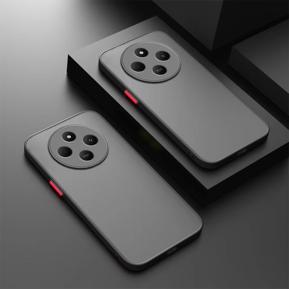 เคสขอบสีด้าน สำหรับ Xiaomi Redmi 15C 14C Redmi A5 A3 A2 A1 A1plus A2+ / POCO C75 C61 C71เคสกันกระแทก