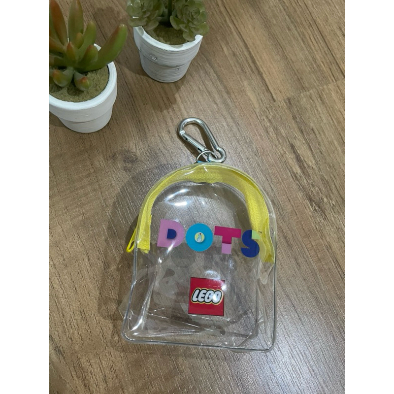 DOTS LEGO กระเป๋าใส จิ๋ว