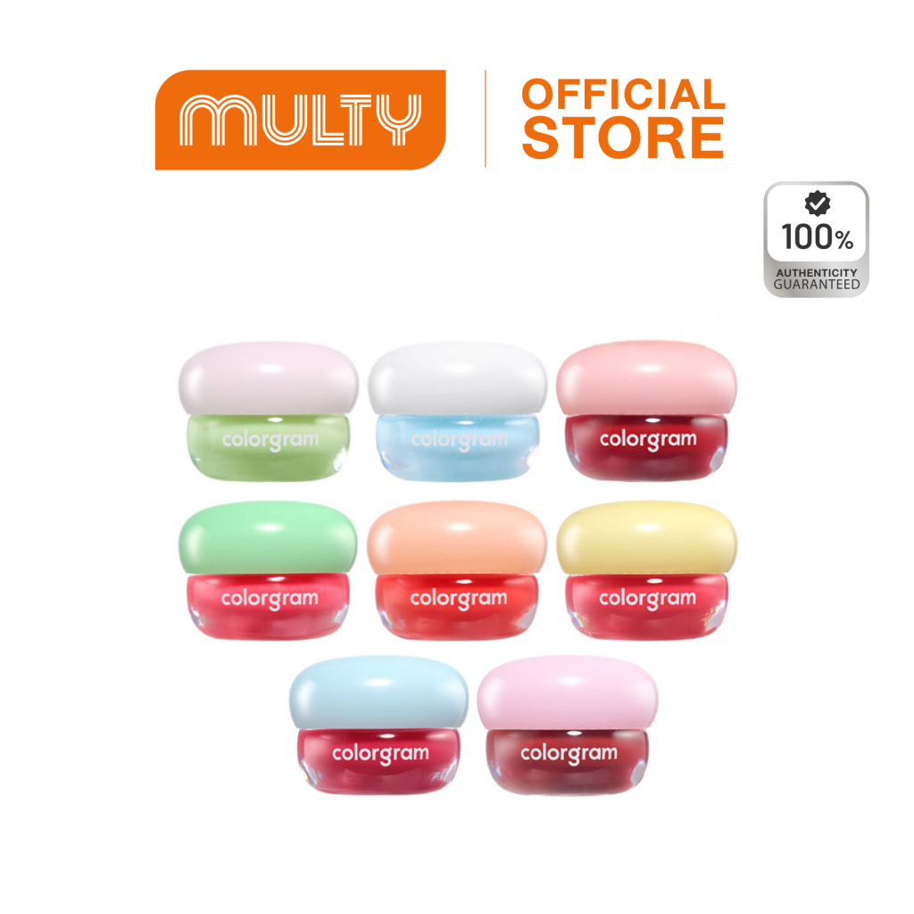 Colorgram Tintin Dory Jam 3.5g ลิปกลอส 8 สี