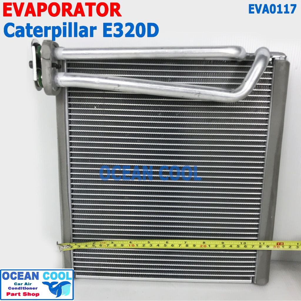คอล์ยเย็น แคทเทอพิลล่า 320D ( สูง ) 324 , 320C โคมัทสุ EVA0117 Evaporator for Caterpillar 320D CAT 3