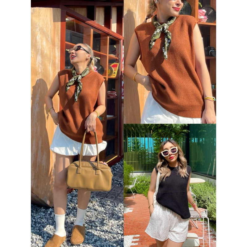 FUFFY TOP (ไหมพรม)♟️🤍✨