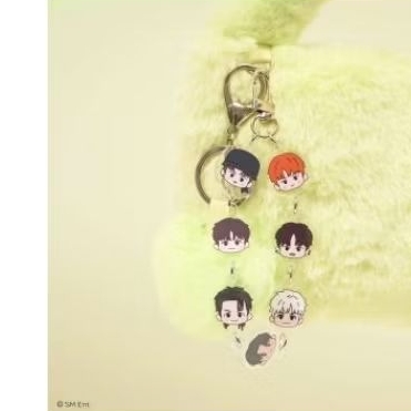 พร้อมส่ง พวงกุญแจ moshimoshi nct dream