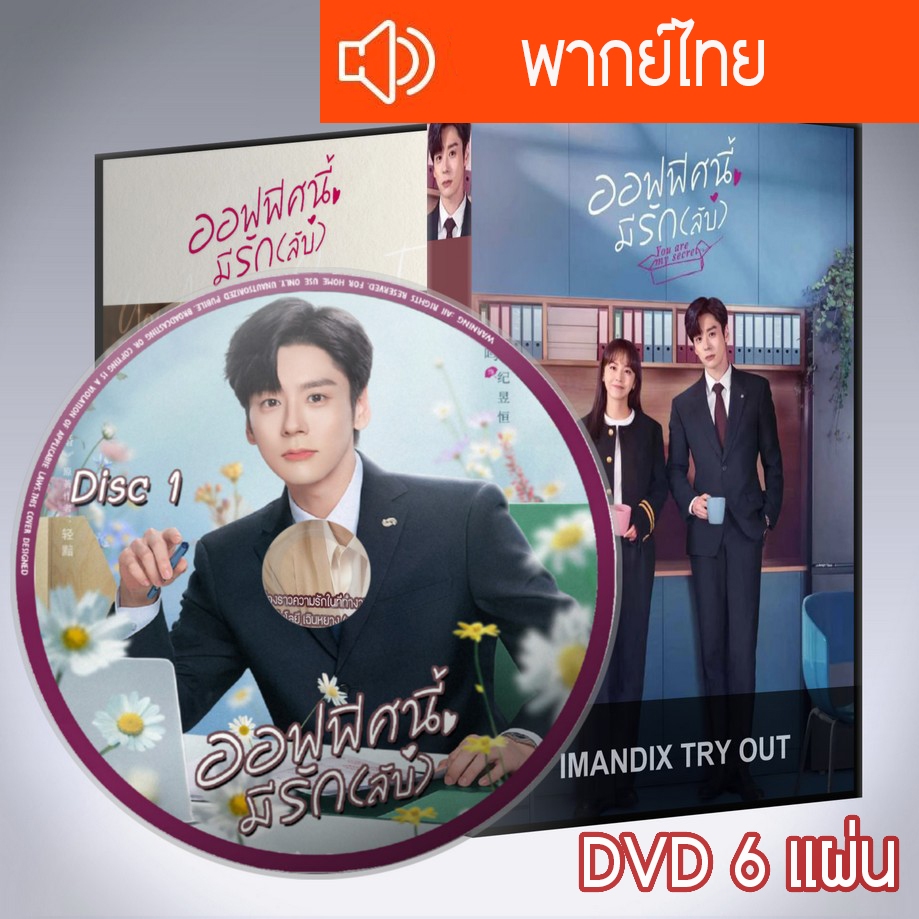 ซีรี่ส์จีน ออฟฟิศนี้มีรัก(ลับ) You Are My Secret DVD 6 แผ่น พากย์ไทย