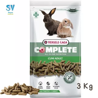 Cuni Adult complete 3 kg. อาหารกระต่ายโต คูนิคอมพลีท 3 กก.