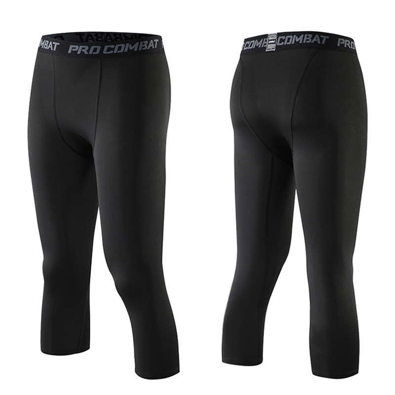 mvp sport PRO COMBAT กางเกงอัด 3/4 เลกกิ้ง กางเกงวอร์ม