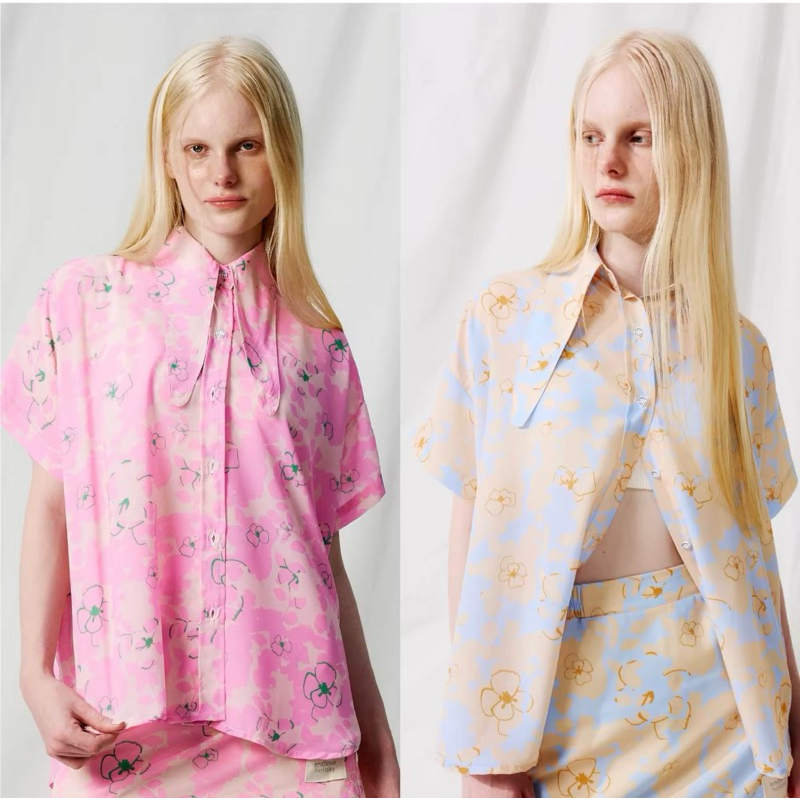 (New) พร้อมส่ง Endless Holiday Tokyo Summer Shirts เสื้อเชิ้ตแขนสั้น Collar Wing ใช้โค้ดลด 30% ได้ค่ะ