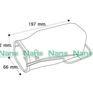รางแอร์ NANO อุปกรณ์รางแอร์ ฝาครอบราง ข้องอโค้ง ข้องอมุม ข้อต่อตรง ข้อต่อข้ามคาน ฝาครอบเพดาน รางพลาสติก AW65