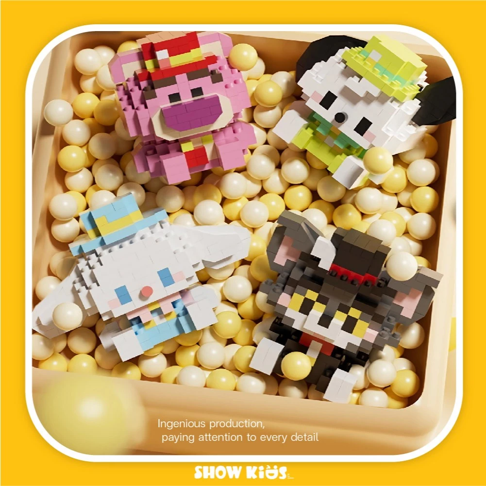 ของเล่นตัวต่อไมโครเพชร รุ่นการ์ตูน สำหรับเด็ก thumbnail 3