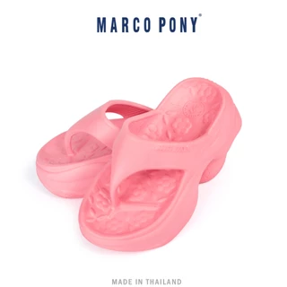 Marco Pony รองเท้าส้นสูงผู้หญิง แฟชั่น รองเท้าแตะคีบ แฟชั่นฤดูร้อน กันลื่นและทนทาน วัสดุ EVA รองเท้าแตะฤดูร้อน MH9023