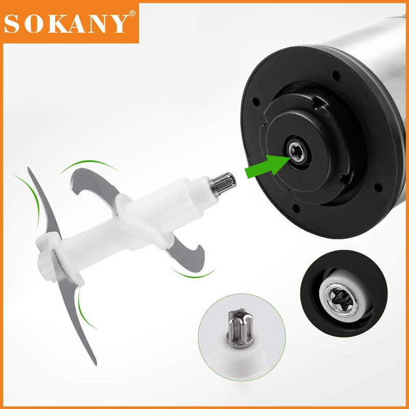 SOKANY เครื่องบดเนื้อ ใบมีดพิเศษ ใบมีด