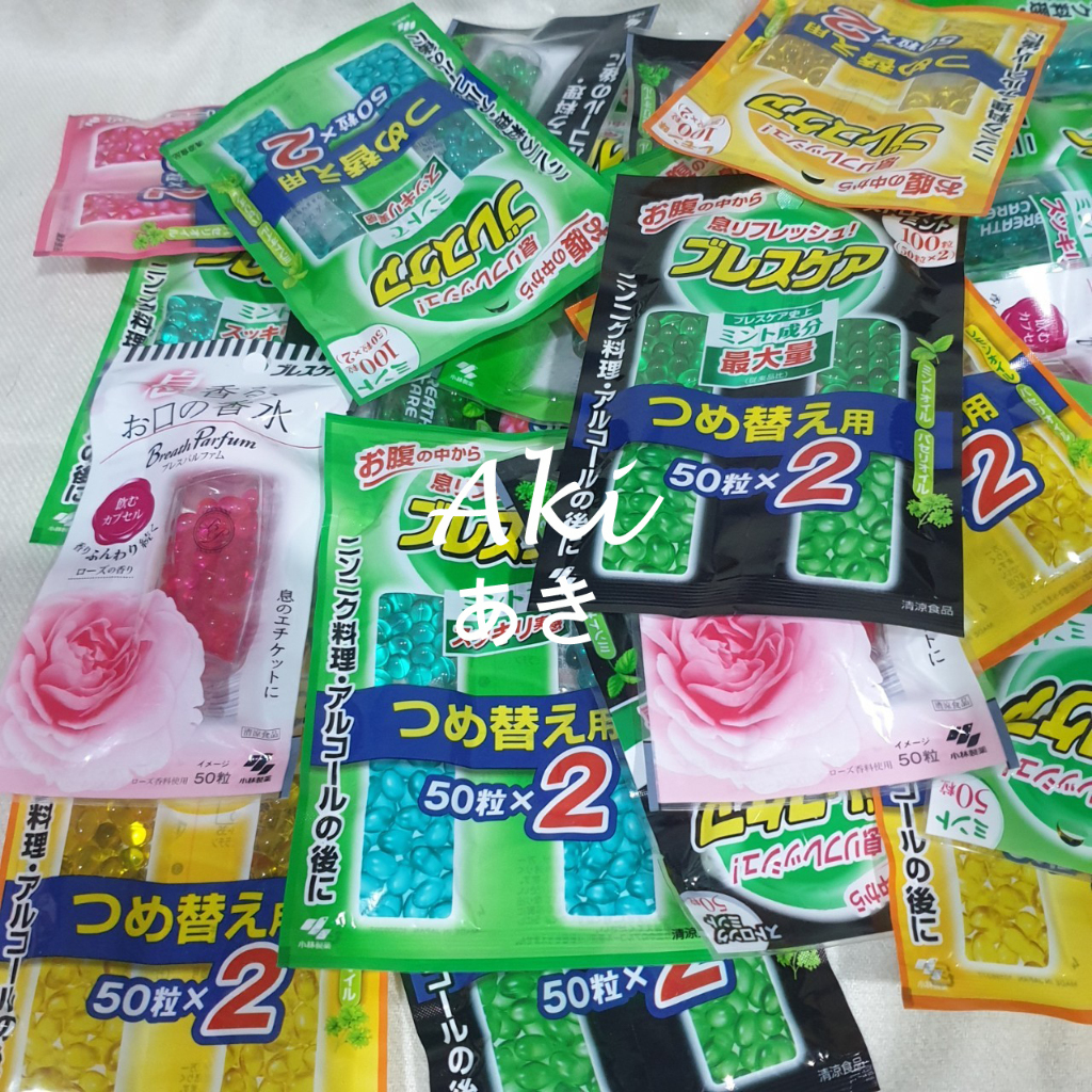 พร้อมส่งจากไทย ลูกอมระงับกลิ่นปาก ขายดีญี่ปุ่น kobayashi ดับกลิ่นปาก Breath Care Refreshing